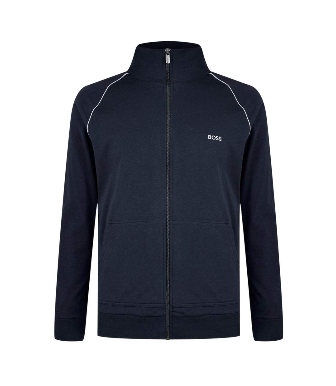 Haut De Survêtement Décontracté Homme Bleu Foncé Boss-2