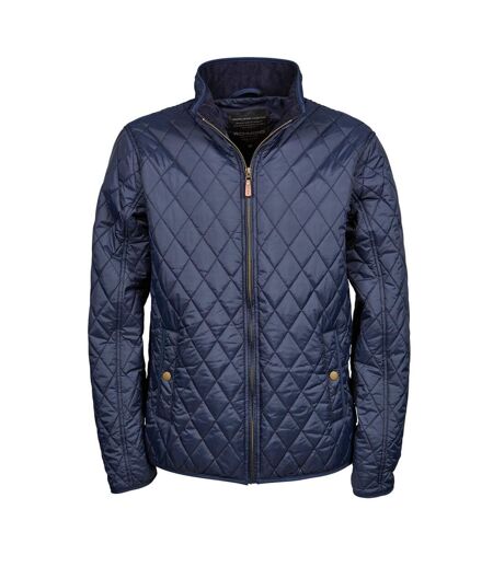 Tee Jays Mens Richmond Diamond Quilted Jacket (Deep Navy) - UTBC3838