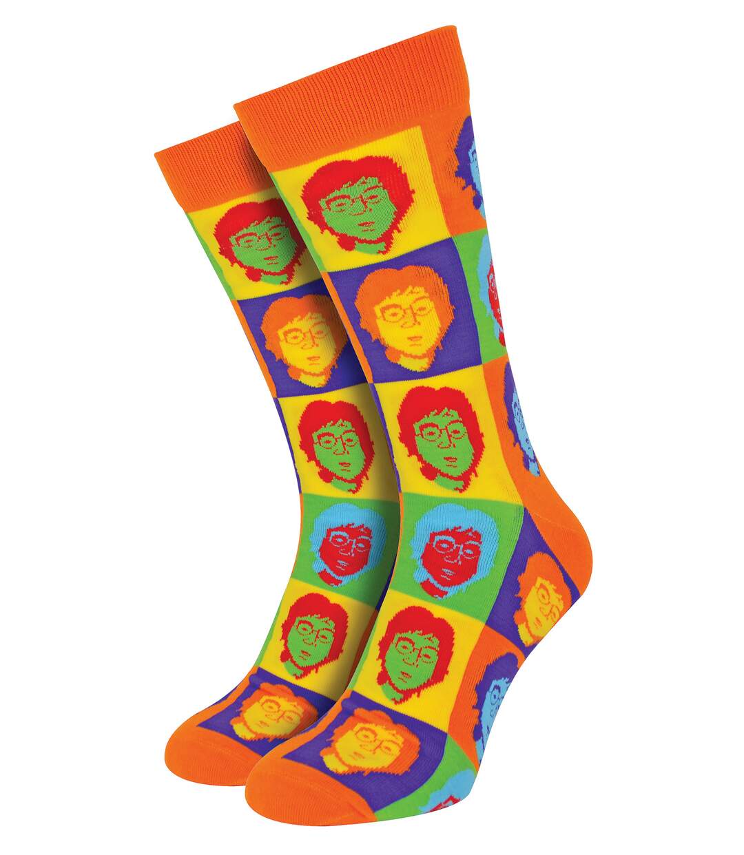 Soctopus - Chaussettes John Lennon | Fantaisie Motif Chaussettes Coton Rigolote