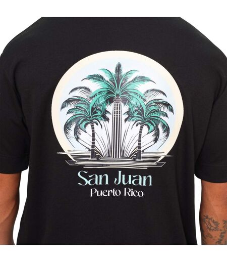Mens San Juan T-shirt Black Rose London