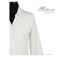 Polo MAYFLOWER KF268L blanc à manches 3/4 : le chic naturel en coton-4