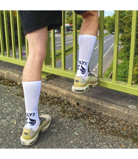 TALYX - Lot de 3 Chaussettes Montantes Homme Bambou Antidérapantes
