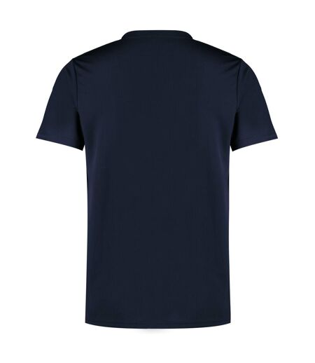 Mens Cooltex Plus Moisture Wicking T-shirt Navy Blue Kustom Kit