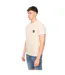 T-shirt Danversity Homme Beige Gris Duck And Cover-4