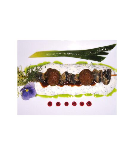 Menu 8 plats pour 2 au restaurant étoilé MICHELIN 2021 Mon Plaisir à Chamesol - SMARTBOX - Coffret Cadeau Gastronomie
