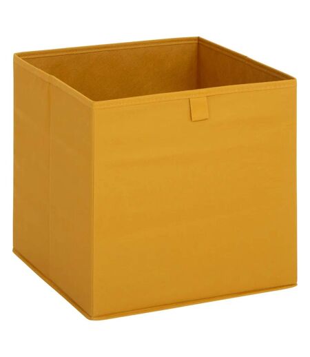 Boîte de Rangement Réversible Folia 31x31cm Jaune