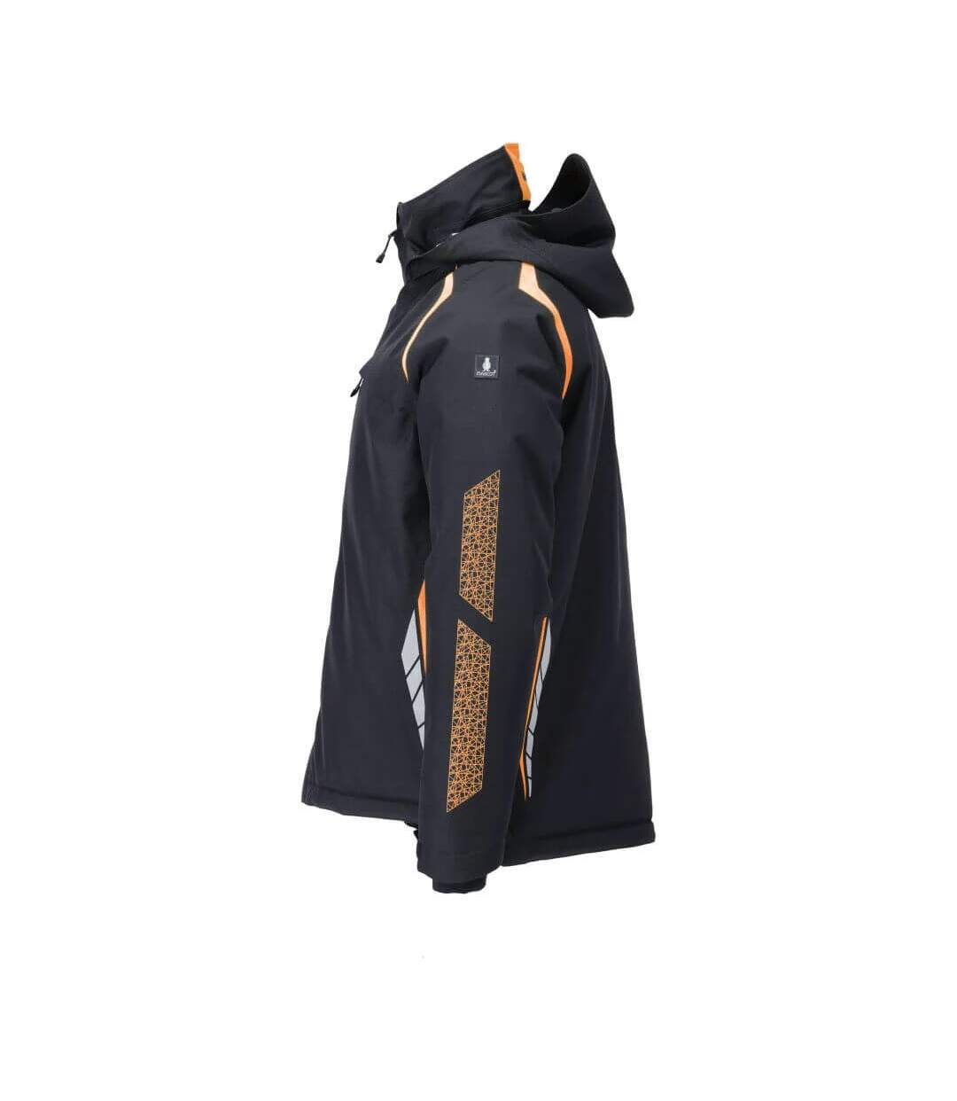 Mens Accelerate Safe Jacket Dark Navy Hi Vis Orange Mascot-2