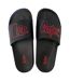 Claquettes Femme Noir Rouge Lee Cooper-3