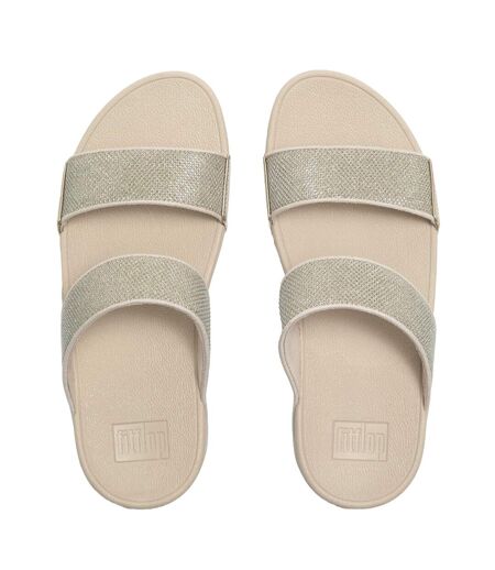 Sandales Lulu Shimmerglitz Femme Blanc Cassé FitFlop