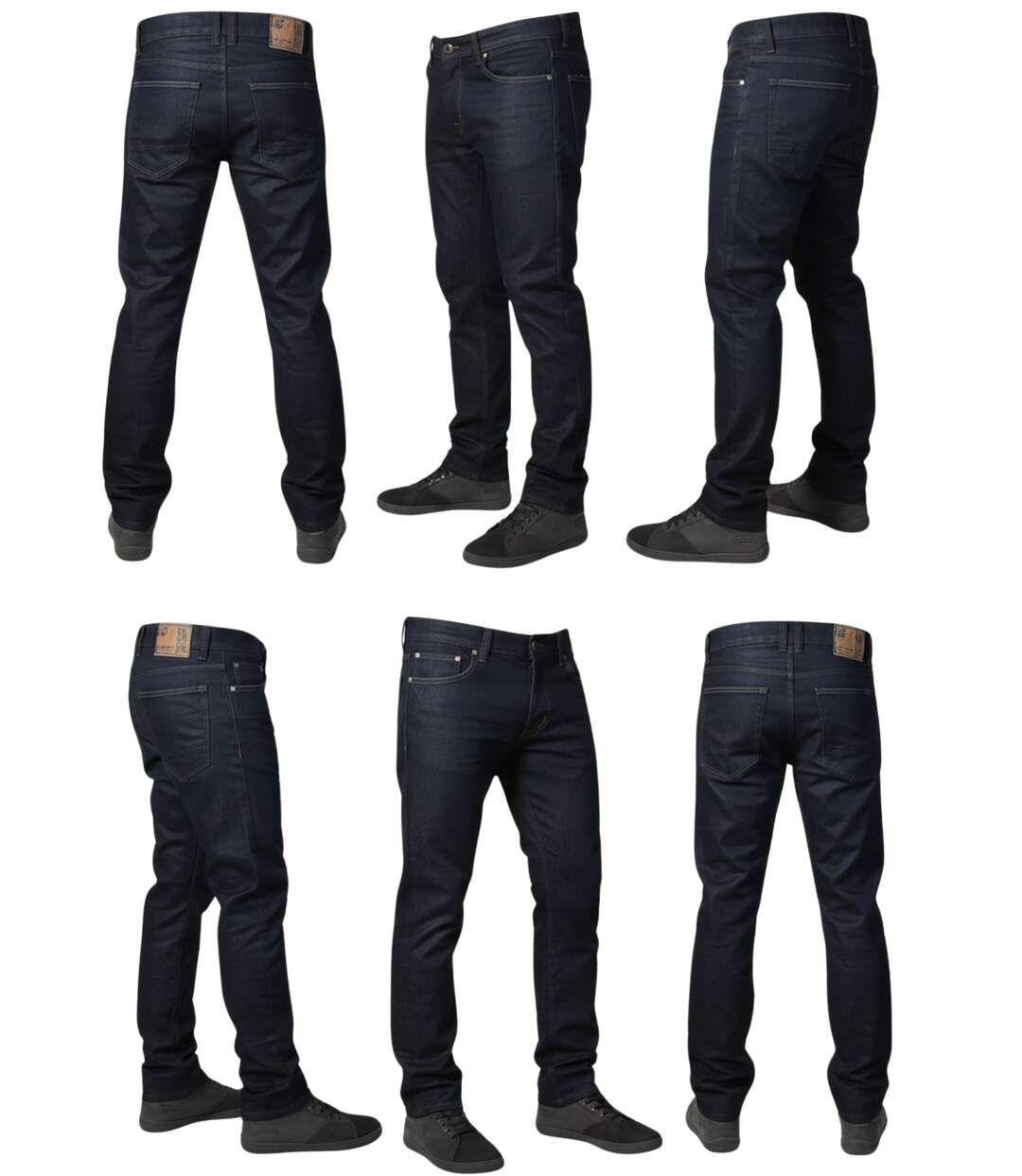 Jean Slim Fit Bleu Classique Homme - 5 Poches - Taille Basse-2