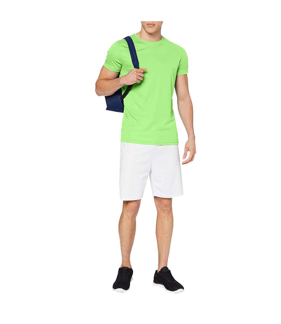 T-shirt de sport active homme vert kiwi Stedman