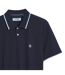 Polo Manches Courtes Motif/style À Rayures Homme Bleu Foncé Original Penguin-2
