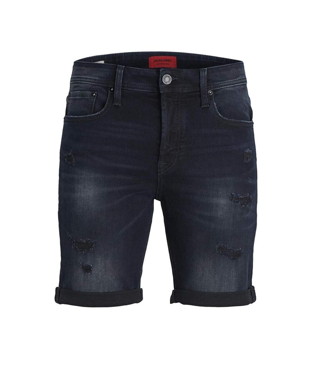 Short en Jean Bleu Foncé Homme Jack & Jones 12256686 - XL