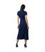 Robe mi-longue occasion femme bleu marine Principles