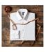 Premier Mens Stretch Fit Poplin Long Sleeve Shirt (White) - UTRW6590