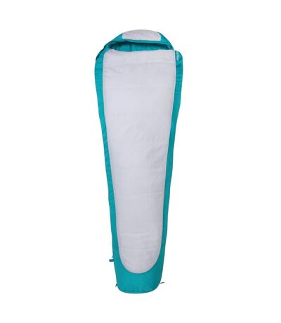 Mountain Warehouse Microlite 950 Left Zip Midseason Mummy Sleeping Bag (Gray) (One Size) - UTMW2032