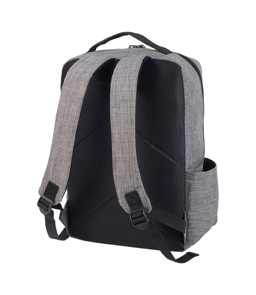 Sembach Basic Laptop Backpack One Size Grey Melange Shugon-2