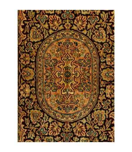 Authentique tapis d'Orient fait main en rayonne CACHEMIR A