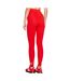 Legging Rouge Femme Adidas HK5169 - 42-2