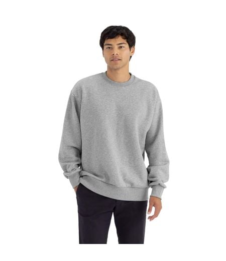 Unisex Adult Heather Heavyweight Sweatshirt Heather Grey Next Level Apparel