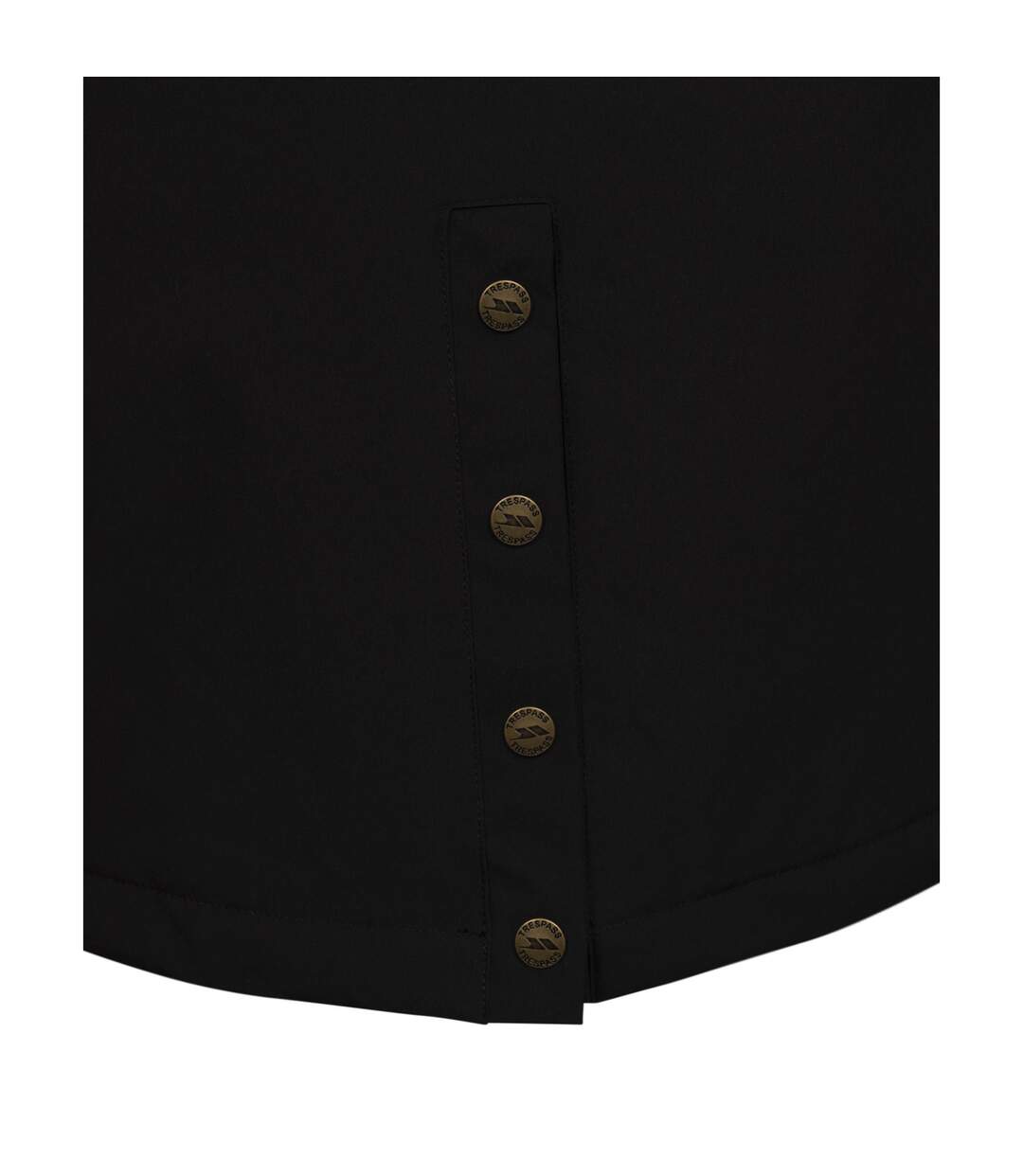 Womens/ladies Vailsom Waterproof Jacket Black Trespass-3