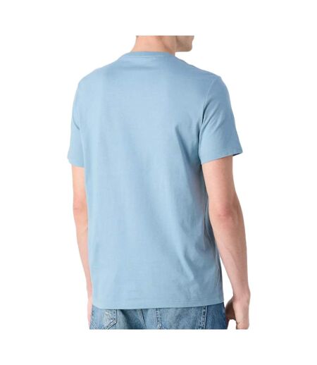T-Shirt bleu/blanc homme calvin klein jeans lv04rd814g