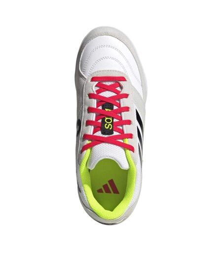 Baskets De Foot En Salle Sala Competition Femme Blanc Noir Vert Adidas