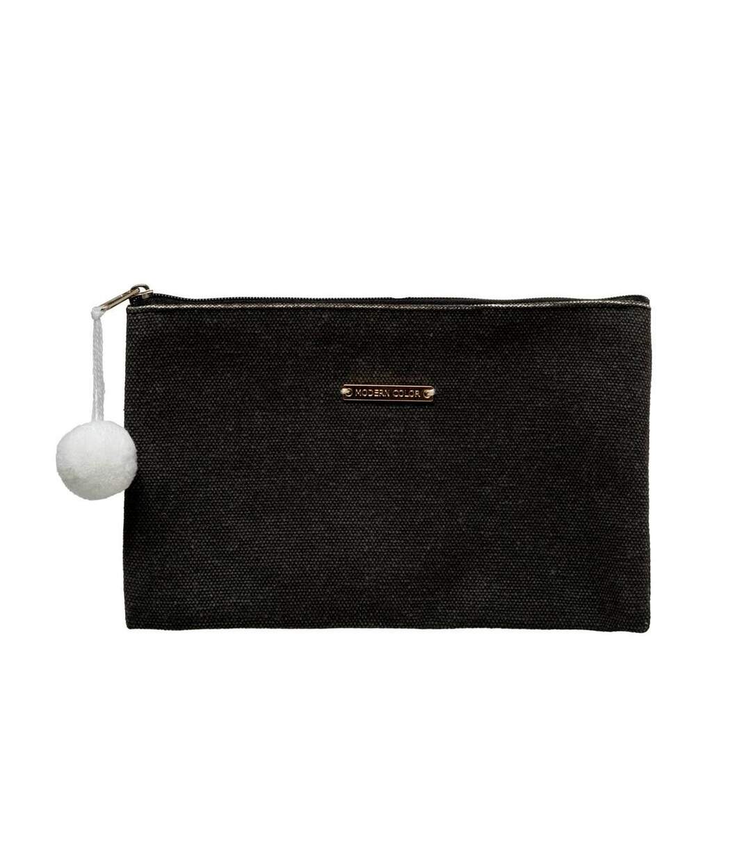 Lot de 2 Trousses de Toilette Modern 26cm Charbon-3