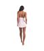 Womens/ladies Plain Nightie Barely Pink Skims-3