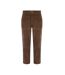 Mens Corduroy Trousers Brown SoulCal-1