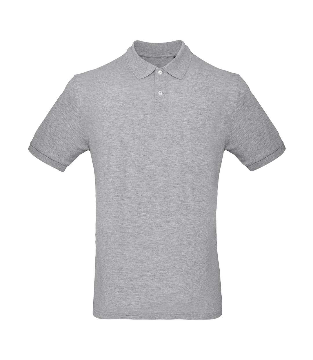 Polo inspire homme gris chiné B&C