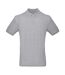 Polo inspire homme gris chiné B&C