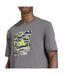 T-shirt Motif/style Camouflage Homme Étain Adidas-4