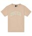 T-shirt Gardien De But Motif/style Lettrage Homme Gris Beige Gris Nicce-1
