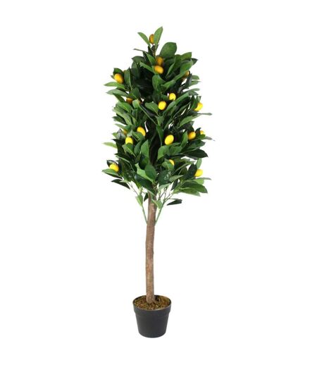 Citronnier artificiel en pot 120 cm