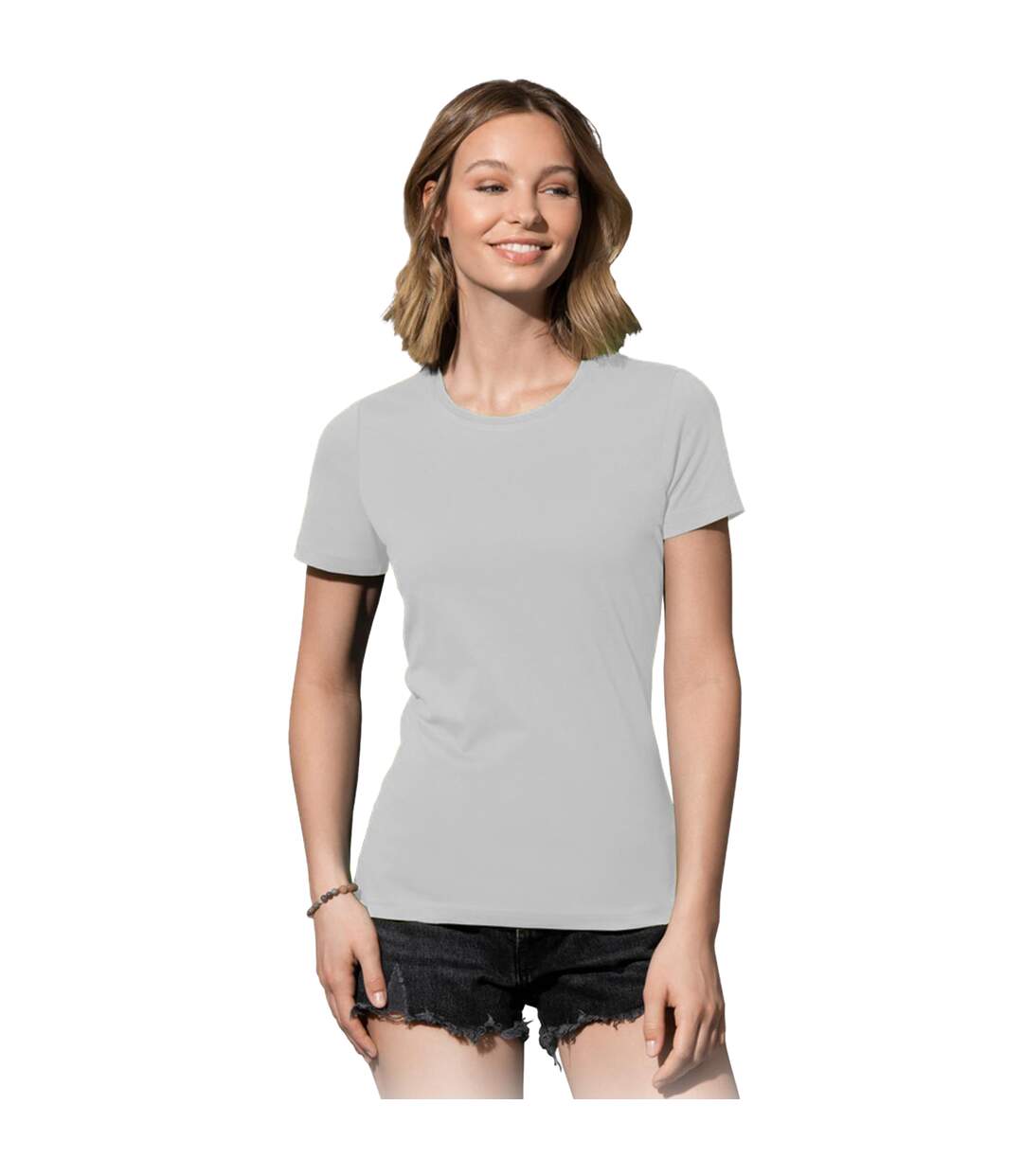 T-shirt femmes gris souris Stedman