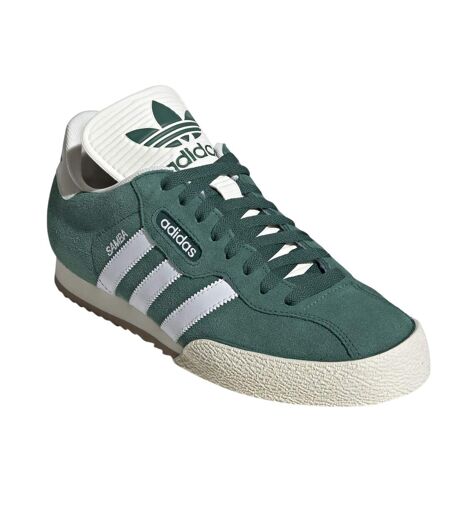 Baskets  Homme Vert Blanc Samba