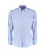 Chemise Manches Longues Homme Bleu Clair Kustom Kit-2