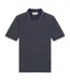 Mens Jacquard Polo Shirt Dark Navy Ben Sherman-2