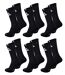 Chaussettes Homme LE COQ SPORTIF Pack de 6 9354 NOIR-3