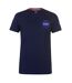 T-shirt Motif/style Navette Alpha Industries Homme Bleu Marine Foncé NASA-1