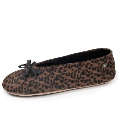 Isotoner Chaussons Ballerines femme semelle intérieure moelleuse et confortable