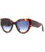 Lunettes De Soleil Motif/style Œil De Chat Femme Taille Unique Rouge Havane Victoria Beckham-1