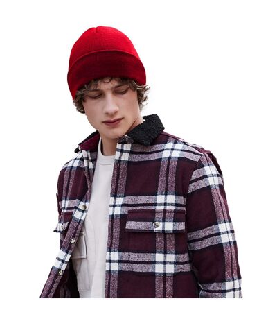 Beechfield Recycled Cuffed Beanie (Classic Red)
