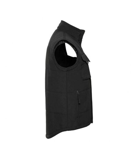 Gilet Sans Manches De Travail Homme Noir Russell