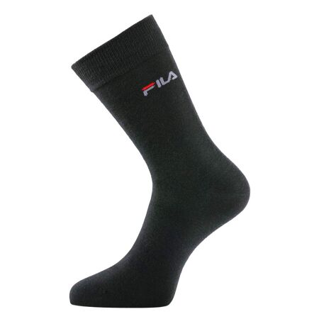 Lot de 6 paires de chaussettes de ville homme F9630 Noir Fila