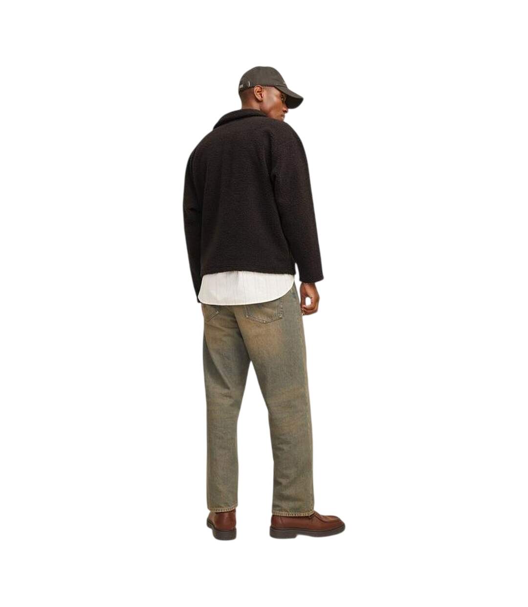 Sweat Manches Longues Homme Marron Jack And Jones-3