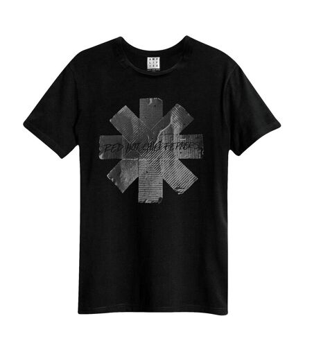 T-shirt duct tape adulte noir Amplified