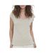T-shirt beige femme vero moda 10247666-1