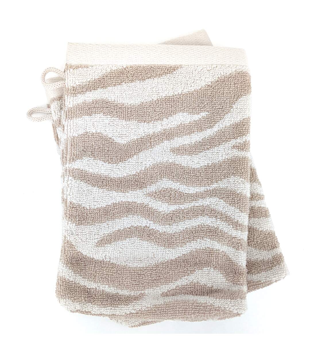 Gant de toilette coton ZEBRA SOFT Zèbre-1